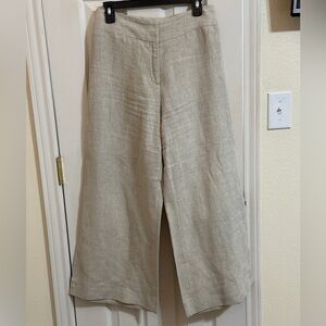 Boho Chic wide leg linen blend pant
